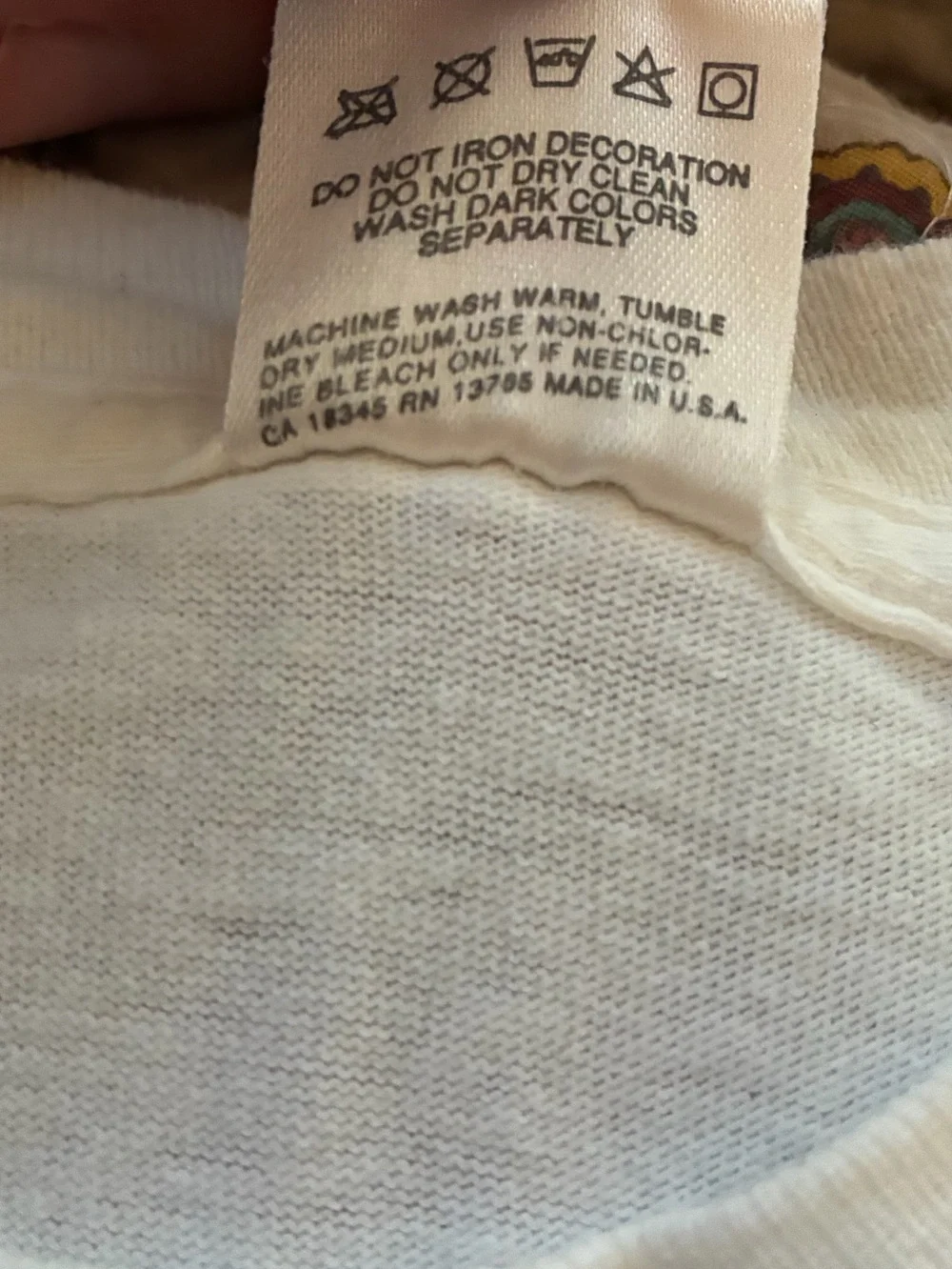 VTG 90s Fruit of the Loom Joe James Pat O'Connor Memorial Salem Speedway Tee L